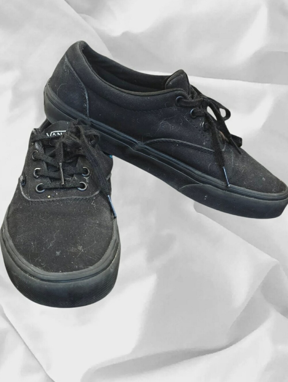 Vans Doheny Blackout Monochrome Padded Skate Sneakers